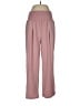 Unbranded 100% Polyester Solid Pink Casual Pants Size M - photo 1