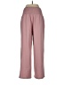 Unbranded 100% Polyester Solid Pink Casual Pants Size M - photo 2