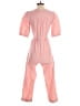 Madewell Solid Pink Jumpsuit Size XS - photo 2