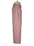 Unbranded 100% Polyester Solid Pink Casual Pants Size M - photo 4