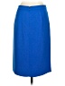 J.Crew 100% Polyester Solid Blue Formal Skirt Size 2 - photo 2