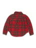 Old Navy 100% Cotton Plaid Red Long Sleeve Button-Down Shirt Size 4T - photo 2