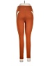 Zyia Active Stripes Orange Active Pants Size 6 - 8 - photo 2