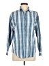 Assorted Brands 100% Cotton Stripes Blue Long Sleeve Button-Down Shirt Size M - photo 1