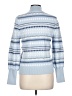 ASPEN Blue Turtleneck Sweater Size L - photo 2
