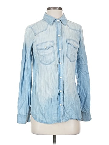 MICHAEL Michael Kors Long Sleeve Button-Down Shirt (view 1)