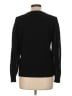 Blair 100% Acrylic Black Blue Pullover Sweater Size L - photo 2