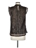 Hausen 100% Polyester Brown Sleeveless Blouse Size M - photo 2
