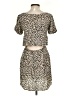 Obey Animal Print Tan Casual Dress Size XS - photo 2