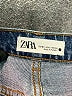 Zara Hearts Blue Jeans Size 2 - photo 4