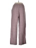 Ekouaer Tweed Purple Casual Pants Size L - photo 2