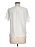 Unbranded 100% Polyester Ivory White Short Sleeve Blouse Size M - photo 2