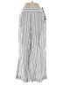 Lou & Grey Stripes Silver Casual Pants Size 4 - photo 1