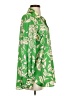 Zara Floral Green Long Sleeve Blouse Size S - photo 4