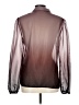 Studio Y Purple Long Sleeve Blouse Size L - photo 2