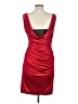 BCBGMAXAZRIA 100% Polyester Red Cocktail Dress Size M - photo 2
