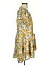 Oscar-St 100% Polyester Yellow Green Kimono Size S - photo 4