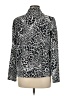 Kim Rogers Animal Print Silver Black Blazer Size M - photo 2