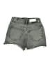 RE/DONE 100% Cotton Gray Denim Shorts Size 25 waist - photo 2