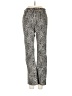 Zara Animal Print Silver Casual Pants Size 2 - photo 1
