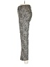 Zara Animal Print Silver Casual Pants Size 2 - photo 5
