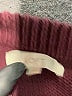 Ann Taylor LOFT Stripes Burgundy Pullover Sweater Size S - photo 7