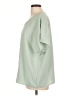 Shein Green Short Sleeve Blouse Size 12 - photo 5