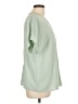 Shein Green Short Sleeve Blouse Size 12 - photo 4