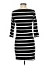 Soprano Stripes Black Casual Dress Size M - photo 2