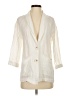 Millibon 100% Cotton Ivory 3/4 Sleeve Button-Down Shirt Size S - photo 1