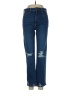 Just Black Stars Blue Jeans Size 28 waist - photo 1