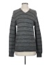 Banana Republic Heritage Collection Stripes Gray Pullover Sweater Size S - photo 1