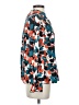 Shein Floral Teal Long Sleeve Blouse Size 4 - photo 4