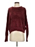 Romeo & Juliet Couture 100% Polyester Burgundy Red Pullover Sweater Size S - photo 1