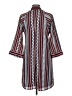 Madchen 100% Polyester Burgundy Casual Dress Size 6 - photo 2