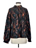 Shein 100% Polyester Teal Long Sleeve Blouse Size 4 - photo 1