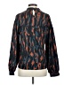 Shein 100% Polyester Teal Long Sleeve Blouse Size 4 - photo 2