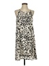 Fab'rik 100% Polyester Animal Print Ivory Casual Dress Size S - photo 1