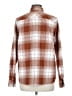 Natural Reflections Plaid Brown Long Sleeve Button-Down Shirt Size M - photo 2