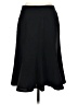 NIPON BOUTIQUE 100% Polyester Solid Black Formal Skirt Size 4 - photo 2