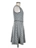 Max Studio Argyle Gray Casual Dress Size M - photo 4
