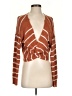 Love Tree 100% Acrylic Orange Cardigan Size S - photo 1