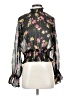 BikBok 100% Polyester Black 3/4 Sleeve Blouse Size S - photo 1