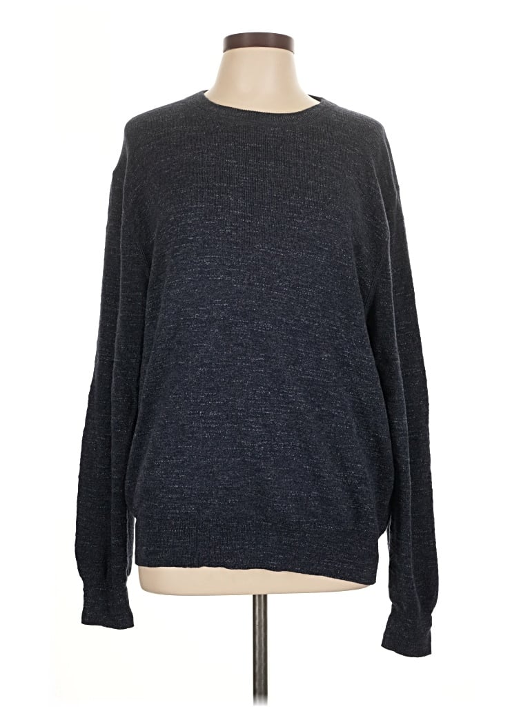 Jcrew Pullover Sweater In Gray