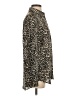 Equipment 100% Polyester Animal Print Gold Long Sleeve Blouse Size S - photo 4