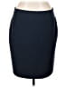 Alfani Solid Blue Formal Skirt Size 16 - photo 1