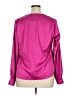 Unbranded 100% Polyester Pink Long Sleeve Blouse Size XL - photo 2