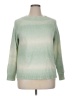 Chaps Tie-dye Green Pullover Sweater Size L - photo 1
