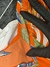 Unbranded Tropical Orange Cocktail Dress Size 0X (estimated) - photo 7
