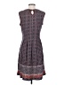 Max Studio Print Blue Casual Dress Size S - photo 2
